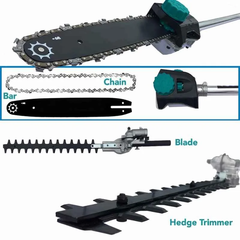 Greenleaf 2.5HP 52cc 2 Stroke 6 in 1 Brush Cutter with Weeder