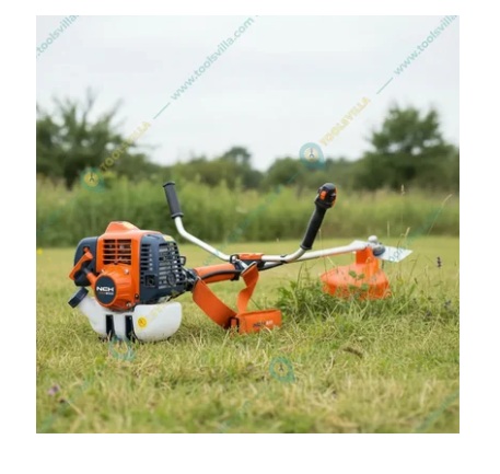 NCH G45, 63cc 1.7kW 2-Stroke Sidepack Petrol Brush Cutter, Ideal for Agriculture, Gardening & Landscaping