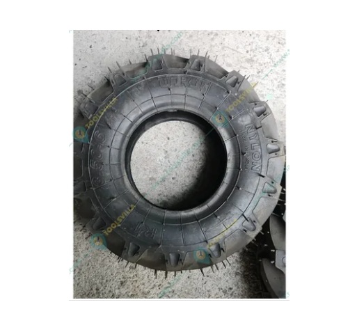 Heavy Duty 2 Pieces 3.50 x 6 Size Tyre for 5 to 9 HP Power Tiller