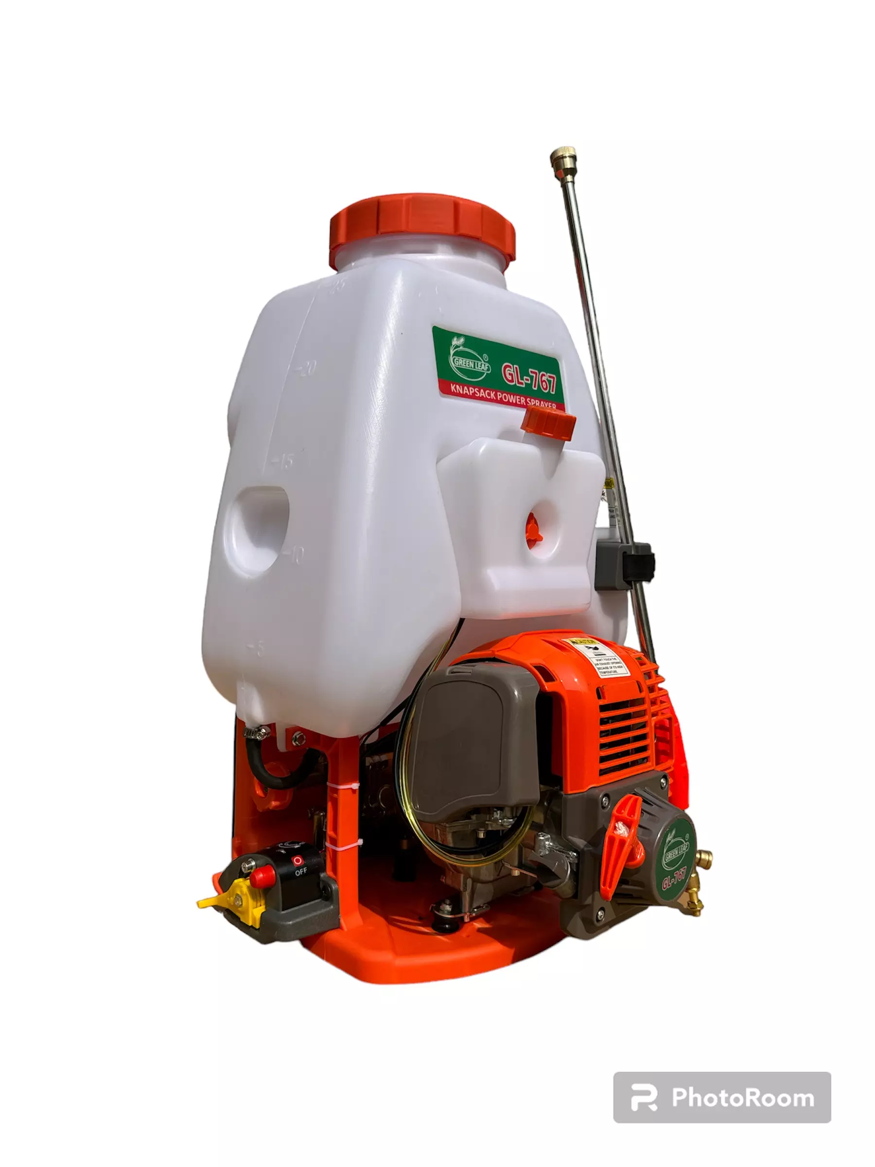 Greenleaf GL909, 4 Stroke 1 HP 25 L Knapsack Power Sprayer for Agriculture and Garden use