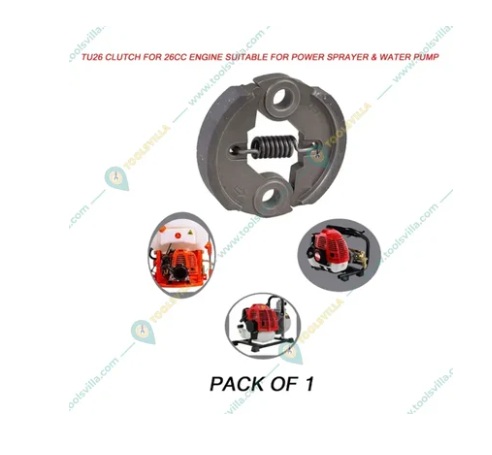 TU26 Clutch for 26cc Engine Suitable For Power Sprayer & Water Pump(Pack-1 Pieces)