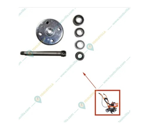 Clutch Drum Full Set For 2 Stroke 63 CC , 68 CC (48F) Mini Tiller