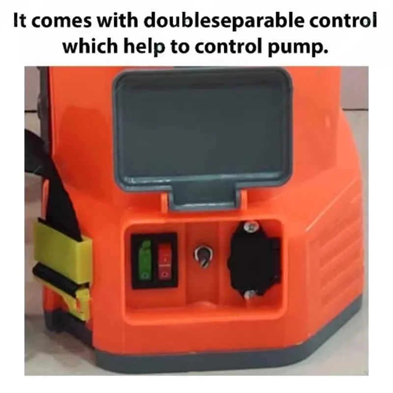 Greenleaf 18L 12V 12Ah Heavy Duty Double Motor Battery Sprayer,
