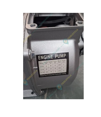 Water Pump Attachment, 3 Inch, For 5 to 9 HP Petrol & Diesel Power Weeder / Tiller, PW-WP-P80