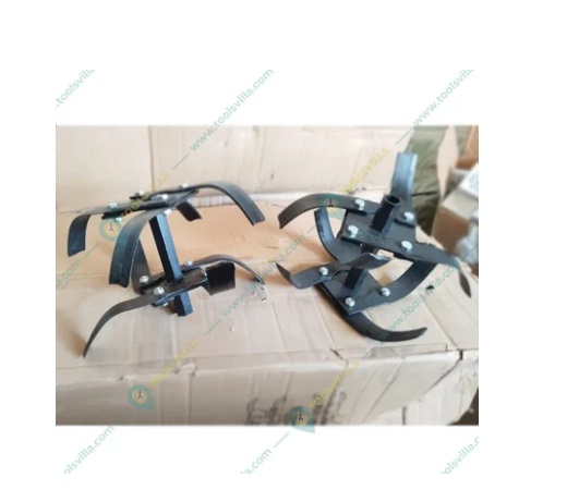 Heavy Duty Rotavator Blade Set for 63 , 68 CC 3 HP Mini Power Tiller
