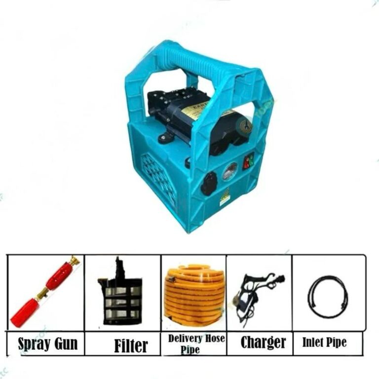 Heavy Duty 250 PSI Double Motor Portable Battery Sprayer 12V 14Ah Battery With 10 Meter Hose Pipe