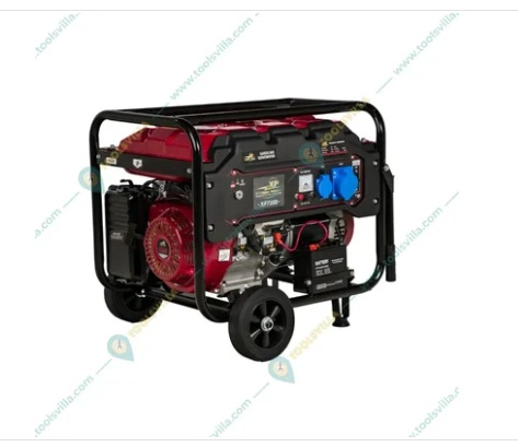 Heavy Duty 7 KVA Single Phase Recoil & Self Start Petrol Generator