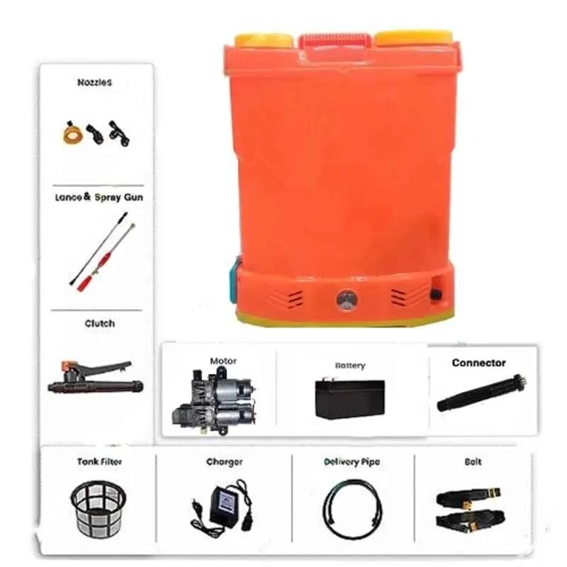 Greenleaf 18L Heavy Duty Double Motor Battery Sprayer
