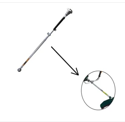 Heavy Duty 28mm Rod with inner shaft, gear head & Clutch Assembly for side pack Brush Cutter Machine