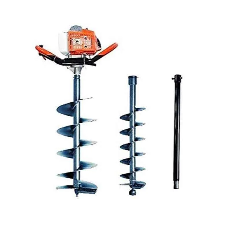 Greenleaf 63CC Trolley Type Earth Auger with Single Wheel & 12 inch Drill
