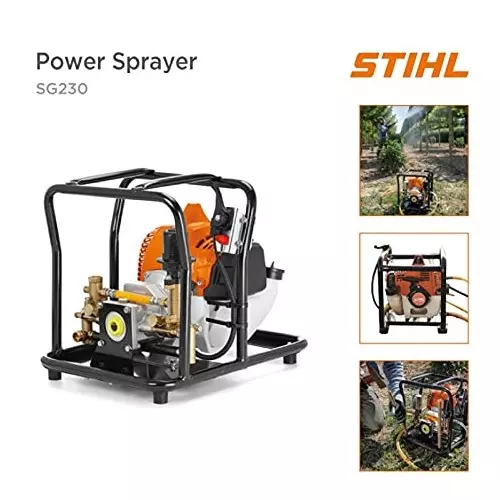 Stihl Power Sprayer SG-230, 2 Stroke 40.2 CC With 50 Meter Hose Pipe & 2 Spray Gun