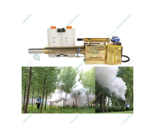 2 in 1 Self Start Thermal Fogging Machine | Petrol, Water & Diesel Based Portable Backpack Atomizer for Disinfection & Pest Control