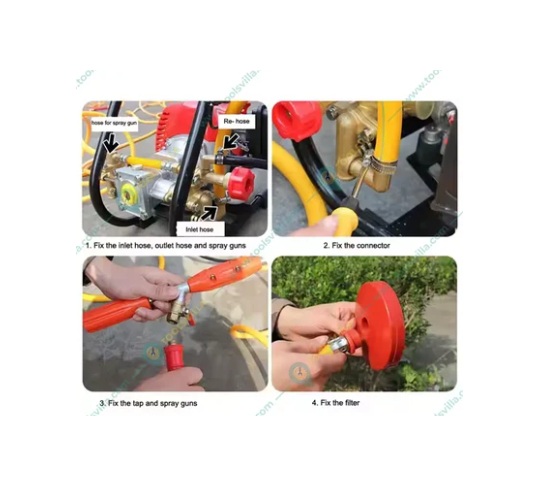 Heavy Duty 4 Stroke 31 CC, Agriculture Portable Power Sprayer,  Pest Sprayer With  Spray Gun