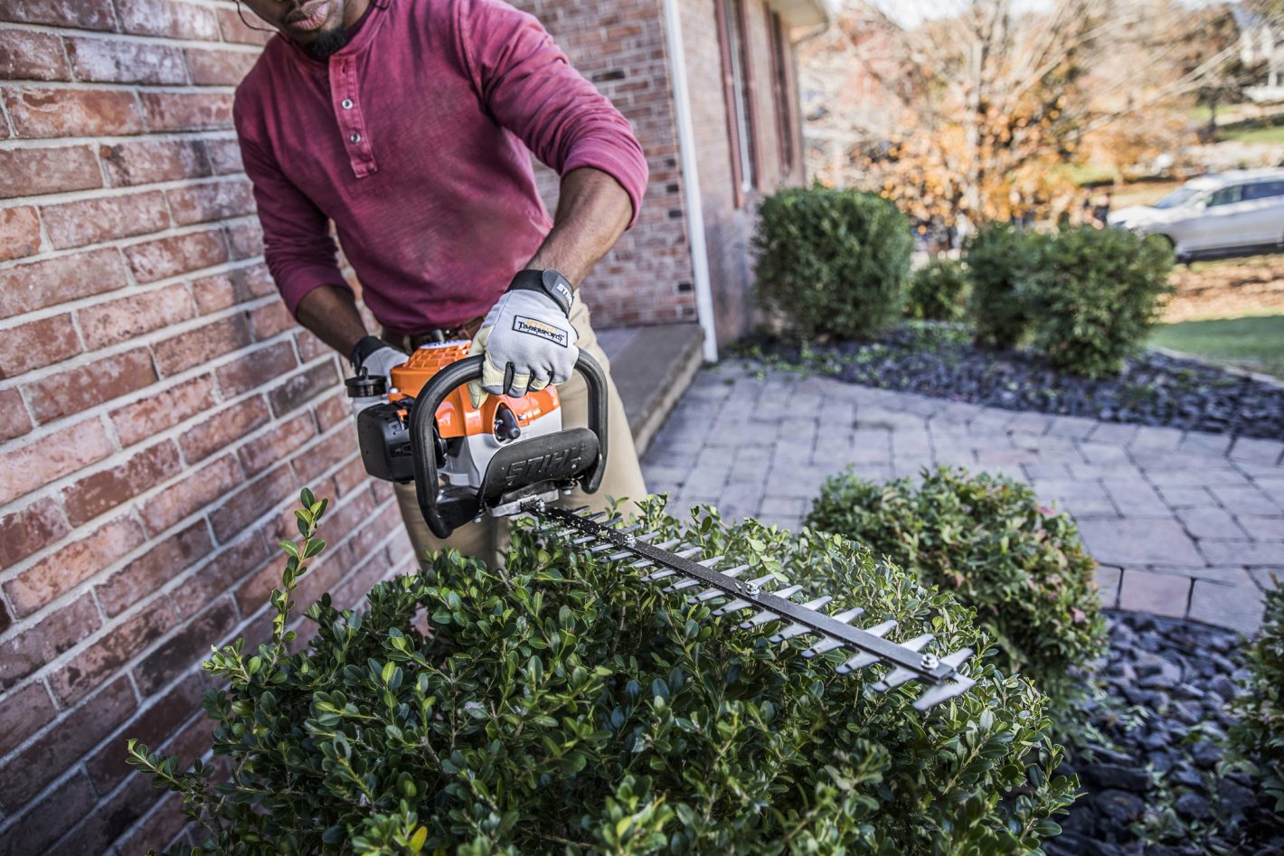 Stihl Petrol Hedge Trimmer With , 27.2cc, 45cm length , HS-45