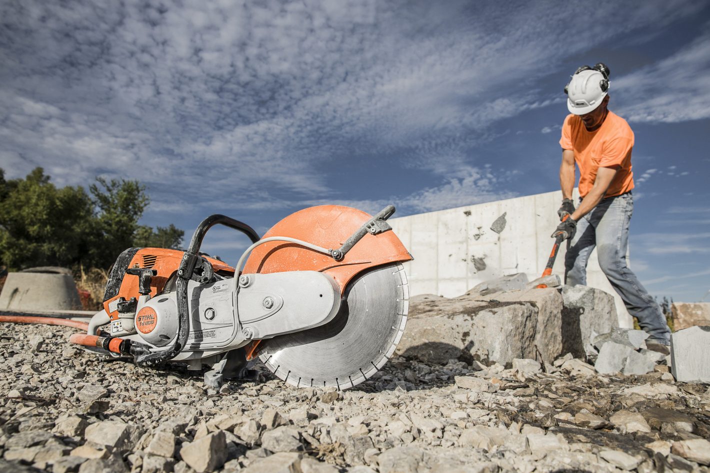 TS 800 Gasoline Cut-off Machine