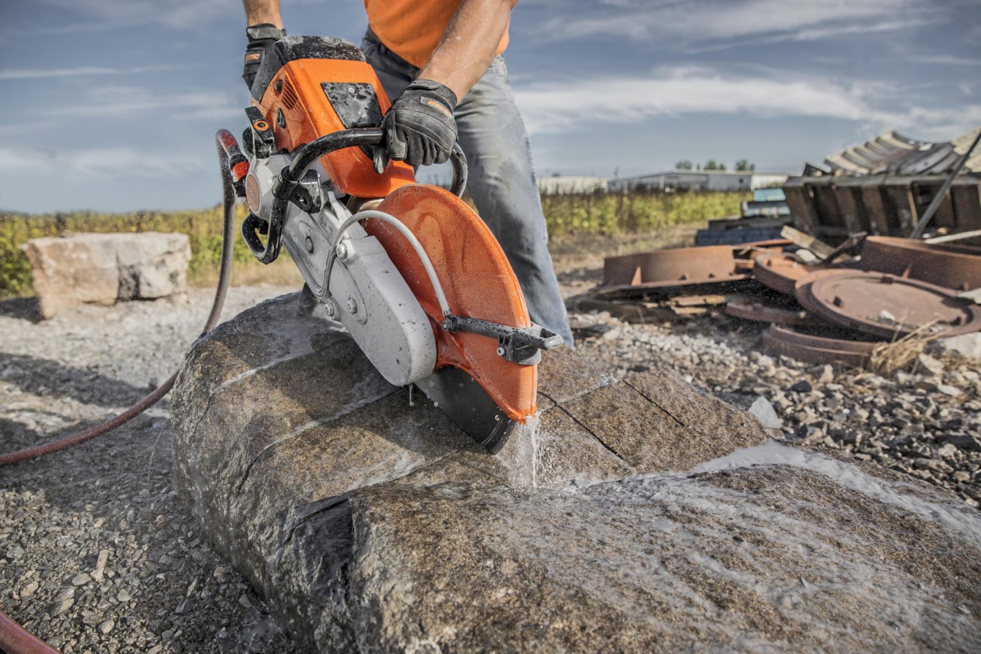TS 800 Gasoline Cut-off Machine