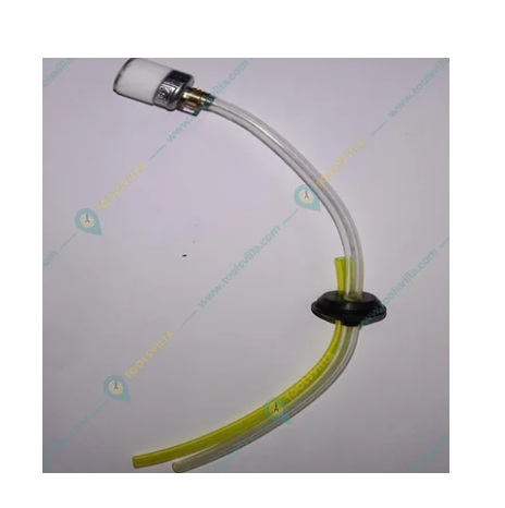 Carburetor and Fuel Filter with Pipe for Petrol Power Tiller 63 , 68 CC, 3HP