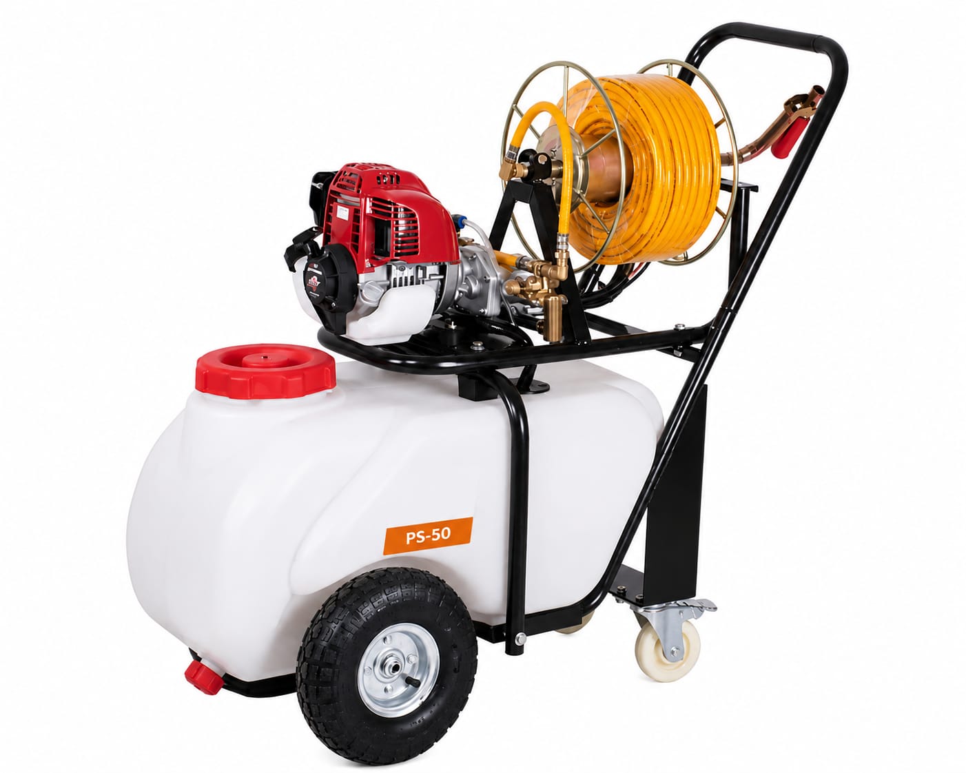 PS-50 4 Stroke Trolly Power Sprayer for Agriculture, Horticulture, Plantations, Gardens, and Nurseries