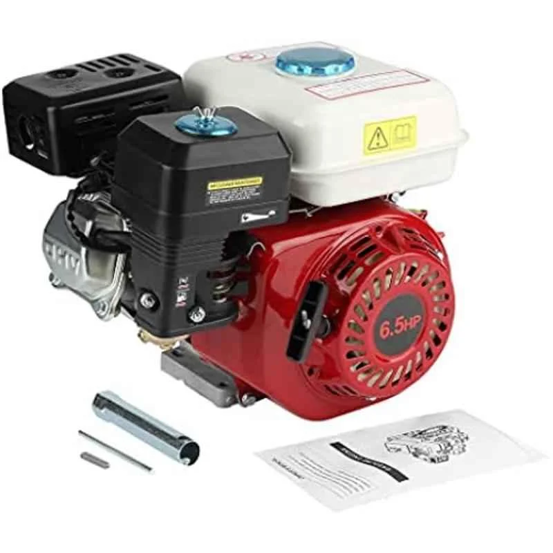 GREENLEAF (NPE-168) 196 CC 6.5 HP 4 Stroke Rope Start Air Cooled Petrol Engine With 3.6 Liter Fuel Tank